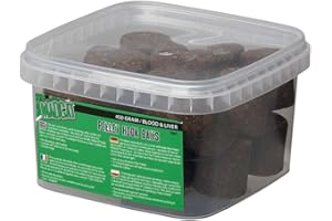 MADCAT Wels Pellets Hookbait 25 mm – Sang & foie 450 g, leurre pour poisson-chat pour la pêche