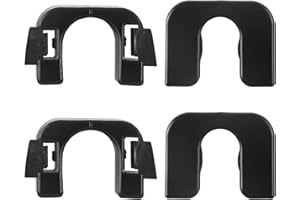 TEUENA 2 Set di Clip per Mensola per Pacchi, 1539663 Clip per Ripiano Pacchi 015532109E Compatibile con Ford Fiesta MK3 Mk7 Mk8 B-Max per Bagagli Copertura, Staffe Fissaggio per Bagagli Posteriori