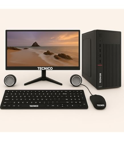TECNICO Hi Performance Desktop Computer, Core i5 Processor, 8GB