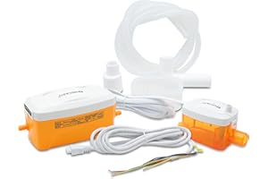 DOJA Barcelona Mini Pompa Scarico Condensa 24 L/H Silenziosa Risparmio Energia - Pompa di Condensazione Tecnologia Avanzata - Pompa Condensa Climatizzatore Installazione Facile - Uso Split