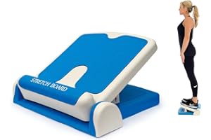 PHYSIOWORX Stretch Calfs Robust Stretch Board | Helps Relieve Pain of Plantar Fasciitis and Tight Calf’s | NHS Recommended Device | Slant Board Folds Aways - Lasts Forever