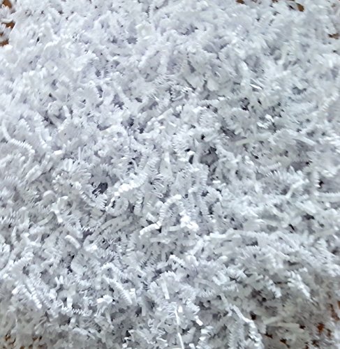 Papier-Füllmaterial für Geschenke oder Deko weiß – 500 gr - 2