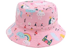 Malaxlx Unisex Baby Kleinkind Kinder Sonnenhut Fischerhut Sommerhut für Mädchen Jungen