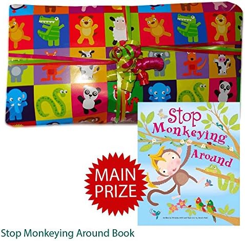 Pass the Parcel Ready Made Party Game - Animal Party - 8 to 16 layer options available (16 Layers)