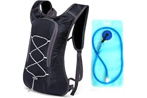 ZeYou Sac à Dos de Vélo 2L,Sac à Dos de Course à Pied Léger pour Femme Homme,Sac Trail Running pour Marathon VTT Randonnée Vélo,Sac d'hydratation pour équitation,Course,Jogging