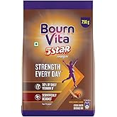 Cadbury Bournvita 5 Star Magic Nutrition Drink, 750 g Pouch