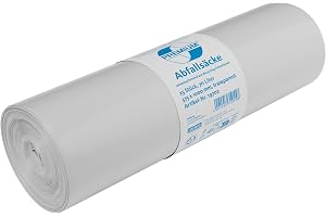 Sopsäckar DEISS PREMIUM transparent, typ 60, 70 L