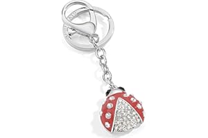 MORELLATO Portachiavi Donna, Collezione Magic, in Acciaio, Cristalli e Smalto - SD0328