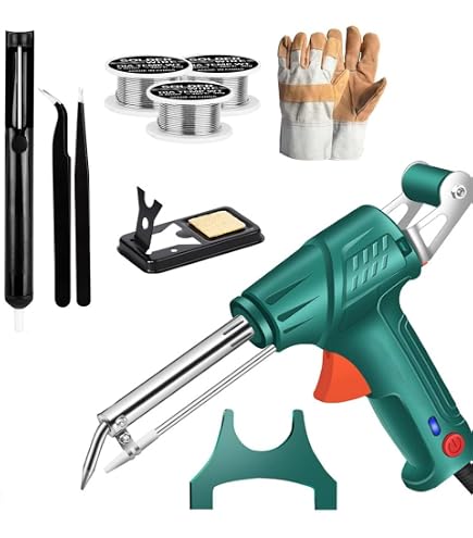 Pistolet Soudage Laser Chauffage Interne 60W | 3-en-1 Soudage, Découpe & Dérouillage | Outil Multifonction Portable Pour Métaux | Vert