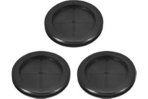 QUARKZMAN 3 stycken kabelgenomföring gummi, 50 mm ID 60 mm borrhål gummihylsor dubbelsidig hålplugg gummitätning rund för att