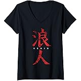 Donna Ronin, Samurai senza signore Maglietta con Collo a V