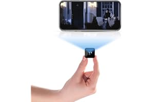 IRIPLEZO Mini Kamera, 1080P HD Überwachungskamera Kamera Überwachung Innen Live Übertragung Handy APP, WLAN Videoüberwachung Mit Akku Kleine WiFi Babyphone Sicherheitskamera