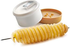 Betty Bossi Kartoffel Spiralschneider Set Gemüseschneider Kartoffel Twister zum selber machen Kartoffelschneider Gemüsehobel Gemüseschneider manuell