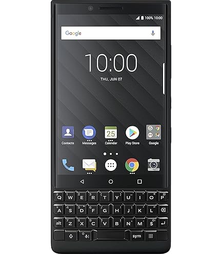 【美品】Black Berry KEY one ブラックベリーキーワン BlackBerry KEYone 32GB 3GB RAM UK SIM-Free (Single SIM) Smartphone