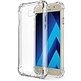 ELECTRÓNICA REY Cover in Gel TPU Anti-Shock per Samsung Galaxy A5 2017, Morbido Silicone Custodie Protettivo Case, Anti-Scrat