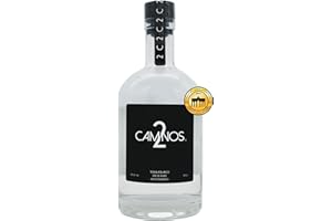 CAM2NOS 2Caminos Tequila Blanco / 2022: * Double Gold * Winner at the Berlin International Spirits Competition/Premium Tequila / 100% Agave / 700ml / Tequila with Attitude!