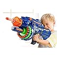 EUPHORIA Fire Soft Baze Storm Soft Bullet Gun Battery Operated Gun with 40 Foam Bullets & 20 Suction Dart Bullets (Blaze STORM-60 Bullets)