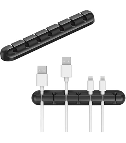 Lot De 10 Pinces De Câble Autocollantes Pour L'Organisation