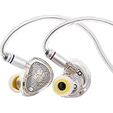 Linsoul TANGZU Wan'er S.G II 10mm Dinamik S&uuml;r&uuml;c&uuml; HiFi Kablolu Kulaklıklar IEM'ler | PET Diyaframlı Gaming IEM Kulaklık, Audio