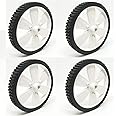 White BO Motor Wheel - Set of 4 | Robotics Science Project (Pack of 4)