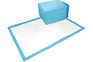 CHEEKY COW Disposable Bed Pads For Babies (UK COMPANY) 60 X 40 cm Pack Of 20 Baby Bed Mats Absorbent Bed Pads For Incontinence Bed Pads Disposable Changing Mats Baby