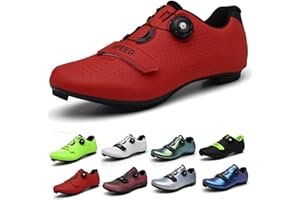 SPSHOOS Chaussures de Vélo de Route Homme Femme Antidérapantes Chaussures De Cyclisme Chaussure VTT SPD/SPD-SL