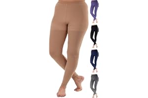 ABSOLUTE SUPPORT Kompressions-Unterkleid-Leggings für Damen, 20–30 mmHg, ohne Füße, bis 5XL