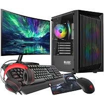 PC Gaming Intel I5 Avec Radeon 4Go - 16Go RAM, 1To SSD, Windows 11 Pro - Tour Gaming Avec RGB