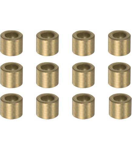 PATIKIL 10mm Foro X 12mm OD X 10mm Lunghezza Manica Cuscinetto - Foto 8