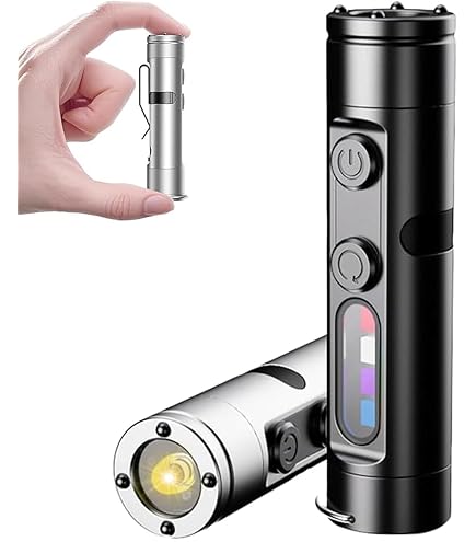 thumbnail image 2 of CELTD Mini Ultra Bright LED Keyring Torch – Aluminium Pocket Flashlight For Camping 2 of 5