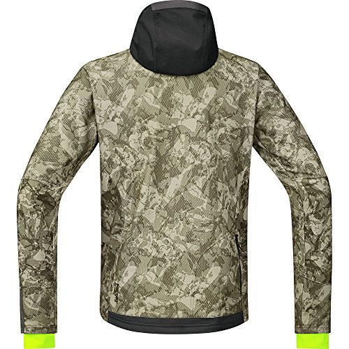 GORE BIKE WEAR Herren Soft Shell Stadtfahrrad-Jacke, GORE WINDSTOPPER, ELEMENT URBAN PRINT WS SO Jacket - 6