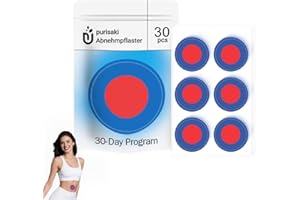 HJJH Purisaki Abnehmpflaster Original, Natürliche Metabalance Patch, Gewichtskontrolle Pflaster für Männer und Frauen, Rein & Sanft (1 Stück* 30 Pcs)