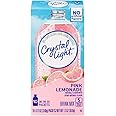 CRYSTAL LIGHT NATURAL PINK LEMONADE DRINK MIX - ON THE GO - 10 PACKET BOX - AMERICAN