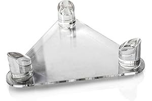 Tiardey – Support de balle en acrylique transparent pour ballons de basket-ball, football, volley-ball