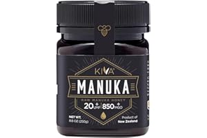 Miel de Manuka Kiva, certifiée UMF 20+ (MGO 850+) - Nouvelle Zélande (250 g)