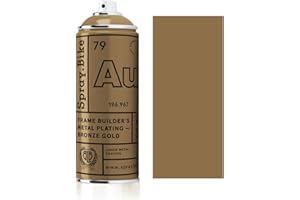SPRAY.BIKE Fahrrad Lackspray - Vorbereiten & Vollenden Kollektion (Metal Plate - Bronze Gold)