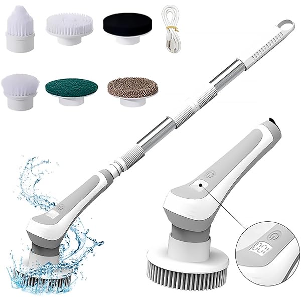Prozwee 2PACK Tile Corner Drill Brush Set,with Extend Bar - View #3