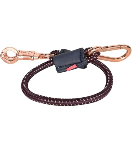 QHP Anhänger-Anbindestrick Mit Panikhaken - 60cm Für Pferdetransport