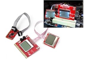 KALEA-INFORMATIQUE Testeur Multifonction pour Carte mère avec Ecran LCD. Interfaces PC Portable et PC de Bureau : PCI/Mini PCI/Mini PCIe/LPC