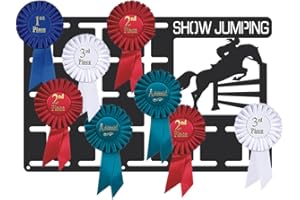 SUPERDANT Porta Medaglie Porta Medaglie con Nastro per Premi Personalizzato Supporto Sportivo in Metallo Nero Montaggio A Parete Nuovo Design Aggiornato