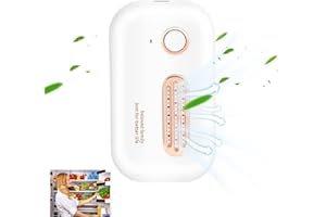 Mini Désodorisant Frigo Victop Portable Ozone Denerateur Purificateur D'air Rechargeable USB Destructeur D'odeur RéFrigéRateur DéOdorant Eliminateur pour Voiture Placard à Chaussures Armoire