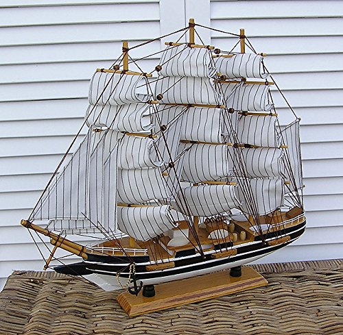 Cutty Sark Maritim Modell Segelschiff Holz Fertigmodell Modellschiff Standmodell Großsegler