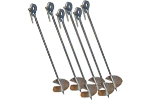 Tiktaktoo Loggyland pianta di Ancoraggio per Giostra, Confezione da 6.