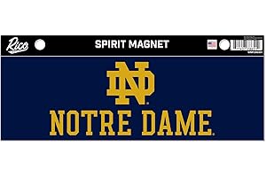 Rico Industries NCAA Notre Dame Fighting Irish - ND 4 x 10 Team Spirit Magnet - Car, Home Décor - Refridgerator, Office, Kitchen
