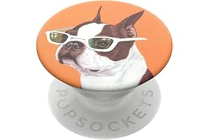 ‎POPSOCKETS PopSockets PopGrip - Rozkładany uchwyt i podstawka do telefonów oraz tabletów z wymiennymi krążkami PopTops - Ginger