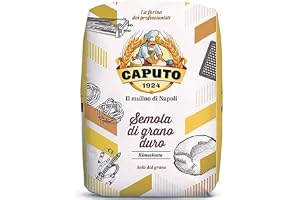 3x Caputo Il Mulino di Napoli Semola rimacinata di grano duro dumegryn hög elasticitet 5 kg mannagryn för pizza