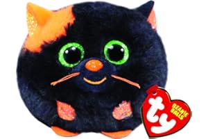 Ty UK Ltd Salem Cat Beanie Ball Halloween 2022 Beanie Baby miękka pluszowa zabawka kolekcjonerska przytulanka wypchany miś