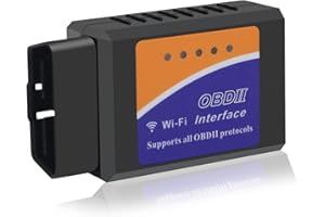 ‎ZAKVOP obd2 WiFi, OBD2 Adapter, obd2 Diagnosegerät Auto Adapter WiFi, obd2 car Scanner, OBDII WiFi Scanner Code Reader Reset for Android Windows, OBDII Auto Code Leser, OBDII KFZ Diagnose Scanner Tool