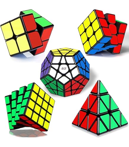Speed Pyraminx Megaminx 2'li Zeka Küpü Rubik Küp Set