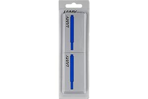 Lamy T10 Tintenpatrone 2er Set - Großraumpatronen in der Farbe blau Patronenfüllhaltermodelle - Im Blister 10 Stück